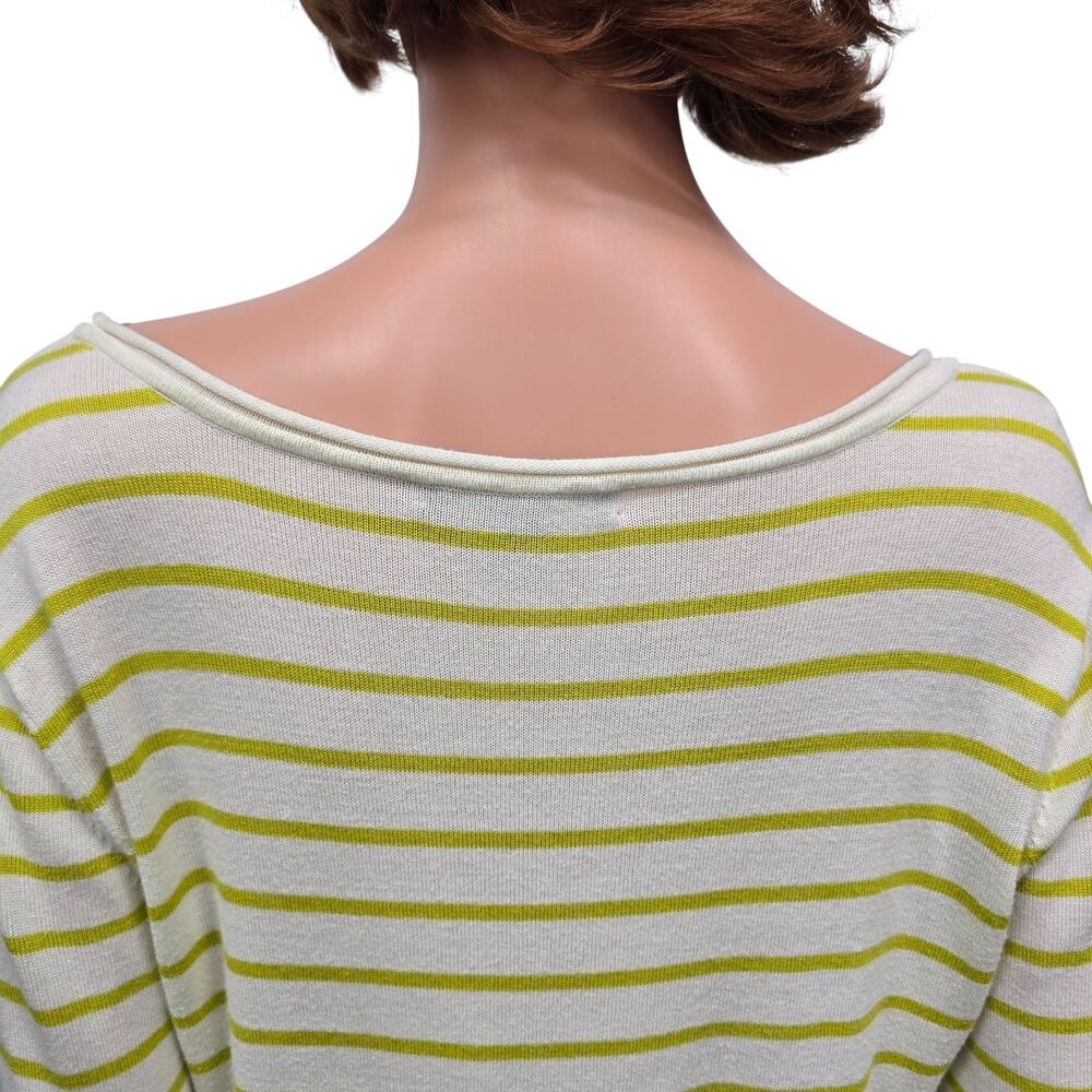 Tommy Bahama Seahorse Striped Sweater XL Crewneck Preppy Coastal Nautical - Picture 10 of 13